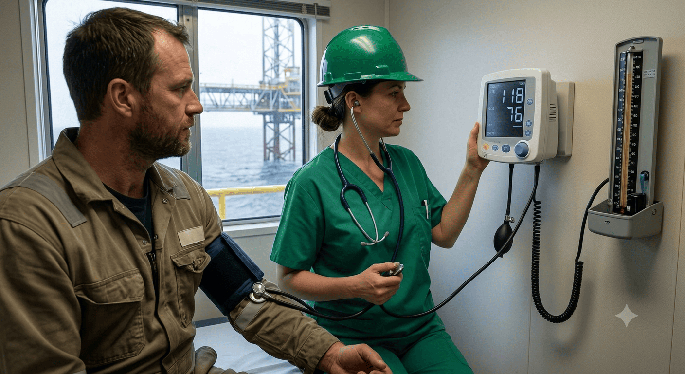 Blood Pressure Explained for Rig Workers